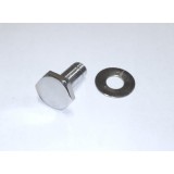 PŘEDNÍ TLUMIČ - ŠROUB HORNÍ S PODLOŽKOU (ZÁTKA) - CHROMOVANÁ